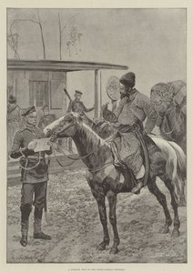 Rus-Afgan Sınırında Bir Kazak Karakolu